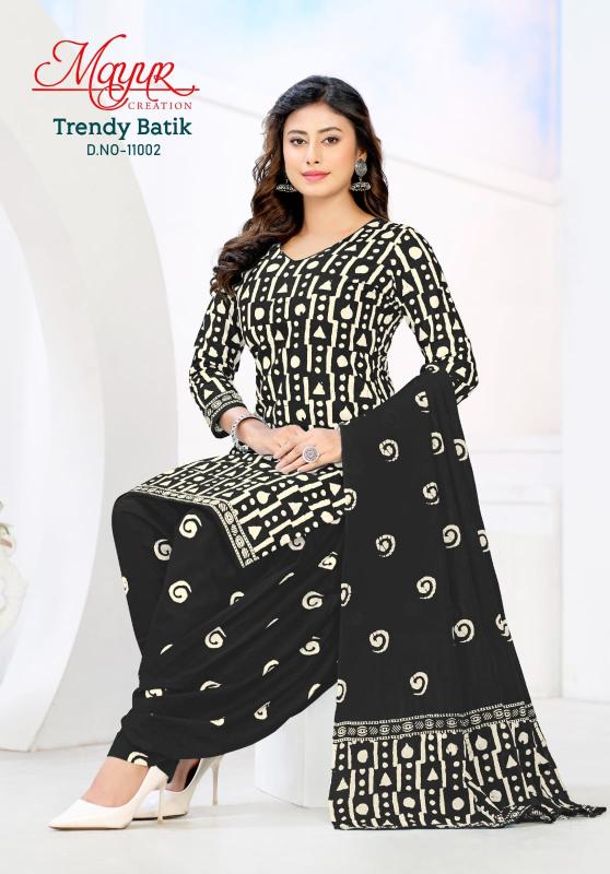 Mayur creation trendy batik vol- 11 dress materials wholesale in bangalore